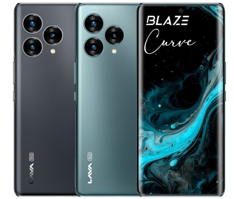 Lava Blaze Curve 5G with 120Hz curved AMOLED display and Dimensity 7050 launched starting at Rs. 17999