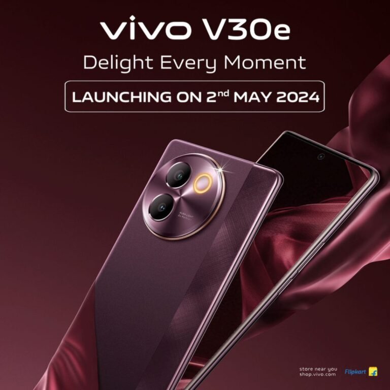 Vivo V30e: India Launch Confirmed, Specs, and Features