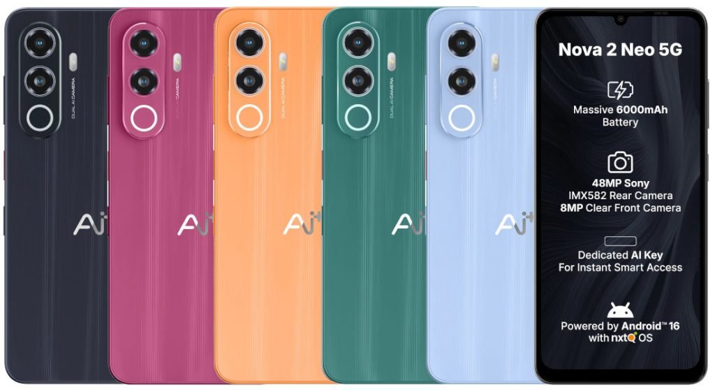 AI+ Nova 2 Neo 5G and Nova 2 Pro 5G Launched in India: Price, Specs and Features