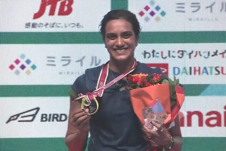 PV Sindhu Creates History with Maiden Japan Open Title, Defeats Akane Yamaguchi in Straight Games